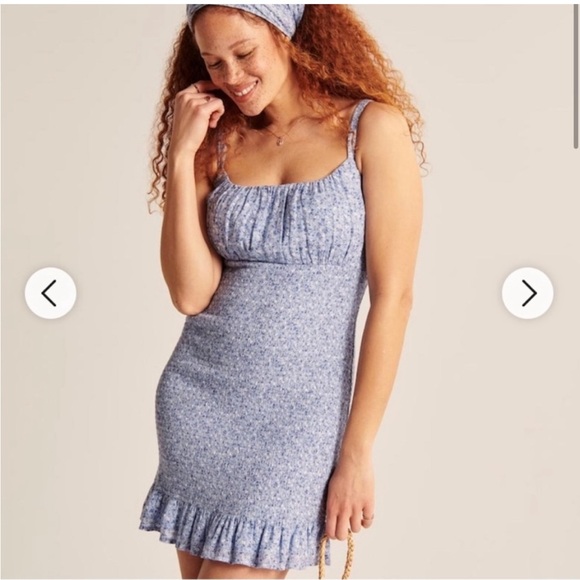Abercrombie & Fitch Dresses & Skirts - Abercrombie Floral Blue Dress